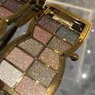 Paleta de sombras com glitter, impecável, 10 cores, à prova d'água