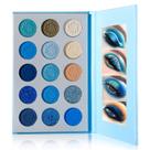 Paleta de sombras DE'LANCI Space Blue 15 Color Christmas