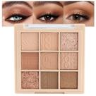 Paleta de sombras de olhos CAKAILA 9 cores altamente pigmentadas Paleta de sombras de olhos CAKAILA 9 cores altamente pigmentadas