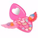 Paleta de Sombras E Gloss Kit De Maquiagem Infantil Make Star - Unitoys