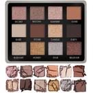 Paleta de sombras Lamora Nude Neutral 12 tons com espelho