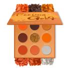 Paleta de sombras MAKI YIKA Orange de longa duração de 9 cores