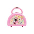 Paleta de Sombras Minnie Mouse com Batom e Brilho - Maquiagem Infantil Completa Tipo Maleta Presente Menina - Fenzza