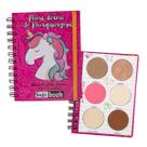 Paleta Maquiagem "Meu Diário" Com Sombra Blush Iluminador