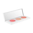 Paleta Sunset Trio Blush e Iluminador Attractive Colors Pool Party 12g Com Espelho Água De Cheiro