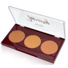 Paleta trio de contorno luxury cor 02 face beautiful