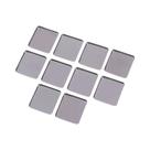 Paletas De Maquiagem DIY Com 5 Ou 10 Compartimentos Quadrados Para Sombras Recarregáveis De Metal