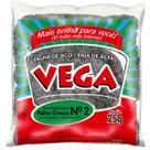 Palha de Aço Profissional nç2 Vega Steel fardo com 20 unidades Palha de Aço Profissional nç2 Vega Steel fardo com 20 unidades