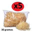 Palha seca Fina Natural Decoração Festa são joão- 5 sacos