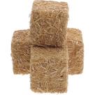 Palheiro empilhável decorativo em estilo outono Mini Bale STOBOK x4