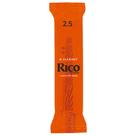 Palheta Clarinete Rico RCA0115 Bb 2.5 Iniciantes