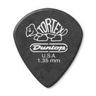 Palheta de guitarra Dunlop Tortex Jazz III XL 1,35 mm preta, pacote com 12
