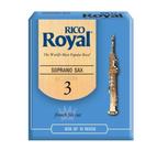 Palheta De Sax Soprano Rico Royal Nº 3 Palheta De Sax Soprano Rico Royal Nº 3