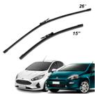 Palheta diant. 26/15" punto/ linea 08/new fiesta 10/ sonic 12. omega 08/ 208 13/