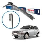 Palheta Diant. Bosch Parabrisa Fiat Uno Mille 1984 À 2013 Preto