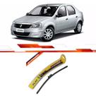 Palheta Dianteira 19 pol Logan 1997 Até 2013 Omega Suprema 1992 Até 1998 Courier 1997 Em Diante Fiesta1995 Até 2006 Fiesta Sedan 2001 Até 2004 590 199