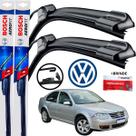 Palheta Dianteira Par Limpador de Parabrisa Para Brisa Original Bosch Bora 2000 01 02 03 04 05 06 07 08 09 2010