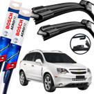 Palheta Dianteira Par Limpador de Parabrisa Para Brisa Original Bosch CAPTIVA 2009 10 11 12 13 14 15 16 2017
