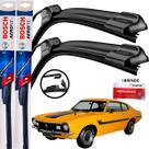 Palheta Dianteira Par Limpador de Parabrisa Para Brisa Original Bosch Ford FORD MAVERICK 1973 74 75 76 77 78 79 80 81 82 83 84 1985