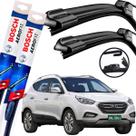 Palheta Dianteira Par Limpador de Parabrisa Para Brisa Original Bosch IX35 2008 09 10 11 12 13 14 15 16 17 18 19 20 21 22 23 2024