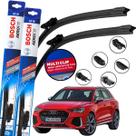 Palheta Dianteira Par Limpador de Parabrisa Para Brisa Original Bosch Multiclip AUDI Q3 RSQ 2013 14 15 16 17 18 19 20 21 22 23 2024