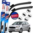 Palheta Dianteira Par Limpador de Parabrisa Para Brisa Original Bosch Multiclip FORD KA 2014 15 16 17 18 19 20 21 2022