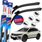 Palheta Dianteira Par Limpador de Parabrisa Para Brisa Original Bosch Multiclip VOLKSWAGEN NIVUS 2020 21 22 23 2024