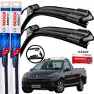 Palheta Dianteira Par Limpador de Parabrisa Para Brisa Original Bosch Renault HOGGAR 2010 2011 2012 2013 2014 Palheta Dianteira Par Limpador de Parabrisa Para Brisa Original Bosch Renault HOGGAR 2010 2011 2012 2013 2014