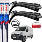 Palheta Dianteira Par Limpador de Parabrisa Para Brisa Original Bosch Renault MASTER 2013 14 15 16 17 18 19 20 21 22 23 2024