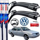 Palheta Dianteira Par Limpador de Parabrisa Para Brisa Original Bosch Santana 1998 99 00 01 02 03 04 05 2006