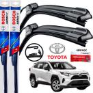 Palheta Dianteira Par Limpador de Parabrisa Para Brisa Original Bosch Toyota RAV4 2013 2014 2015 2016 2017 2018 2019 2020 2021 2022 2023 2024