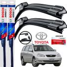 Palheta Dianteira Par Limpador de Parabrisa Para Brisa Original Bosch Toyota Todos os Carros