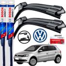 Palheta Dianteira Par Limpador de Parabrisa Para Brisa Original Bosch Volkswagen Gol