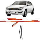 Palheta Dianteira Vectra Gt Gtx Sedan 2007 Ate 2010 Trava Lateral Msl1 Adaptador 3B 22/18 Polegadas 559/457 mm