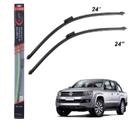 Palheta dianteira vw amarok 2013 em diante, específica, 24px24p, o par apx2424a