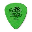 Palheta Dunlop Tortex Standard 0.88mm Média Verde Unidade