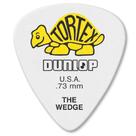 Palheta Dunlop Tortex Wedge 0,73mm Pack 12 Unidades