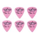 Palheta Ibanez Steve Vai Signature Muscat Purple 1.0mm Pack Com 6 B1000SV-MP