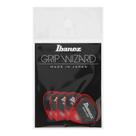 Palheta Kit 6un Vermelha Sand Grip Ibanez 0.8mm Grip Wizard