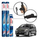 Palheta Limpador Bosch Diant Traseira Gm Meriva 2002 A 2012 Preto