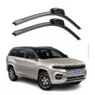 Palheta limpador Para brisa BOSCH ORIGINAL Jeep Commander + Refil traseiro