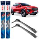 Palheta Limpador Parabrisa Bosch Aerofit Chery Tiggo 3x Pro