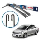 Palheta Limpador Parabrisa Bosch Nissan Tiida Sedan 2010 a 2013