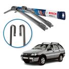 Palheta Limpador Parabrisa Fiat Uno Palio Toro UnoMille Bosch Aerofit