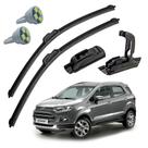 Palheta Limpador Parabrisa Ford Ecosport 2018 Em Diante + Pingo T10