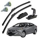 Palheta Limpador Parabrisa Hyundai Elantra 2011 A 2016 + Pingo T10