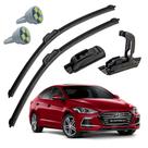 Palheta Limpador Parabrisa Hyundai Elantra 2017 A 2019 + Pingo T10