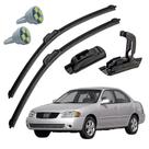 Palheta Limpador Parabrisa Nissan Sentra 2005 A 2006 + Pingo T10