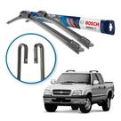 Palheta Limpador Parabrisa Original Bosch Gm S10 1995 A 2011