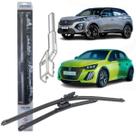 Palheta Limpador Parabrisa Peugeot 208 Após 21/- 2008 2025/-
